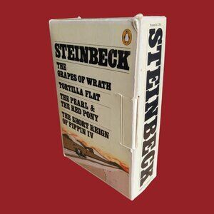 John Steinbeck Boxed Set – Penguin Classics (Vintage 1970s/80s)